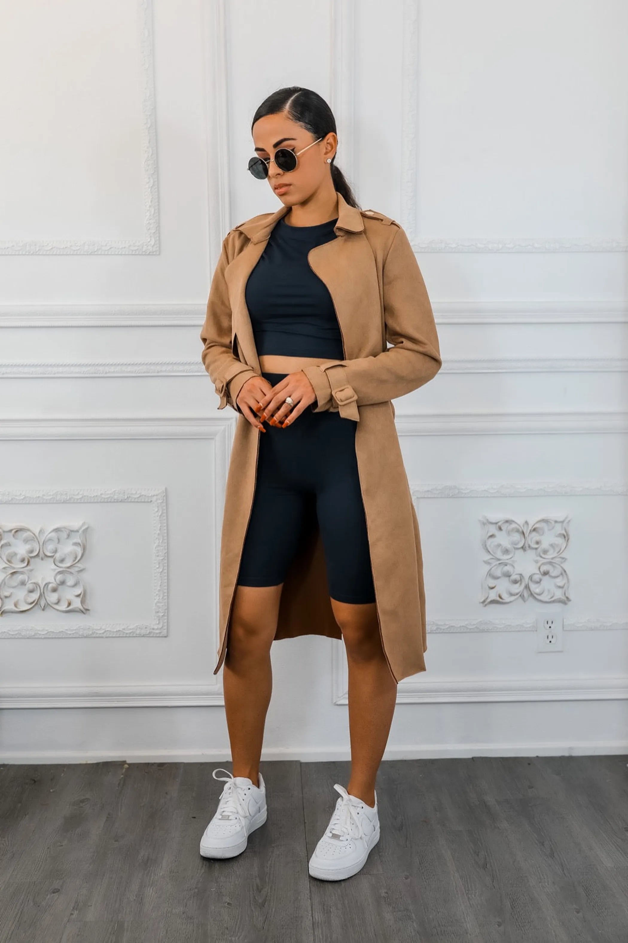 New York New York Trench Coat