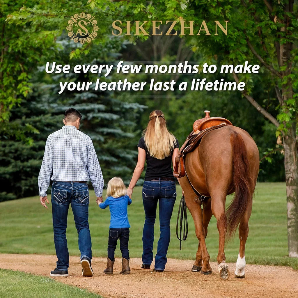 Premium Leather Saddle Cream - Anti-Crack & Waterproof Conditioner for