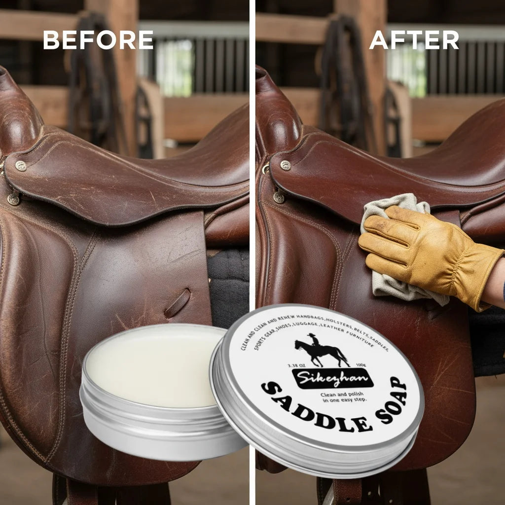 Premium Leather Saddle Cream Revitalize & Restore Deep Conditioning