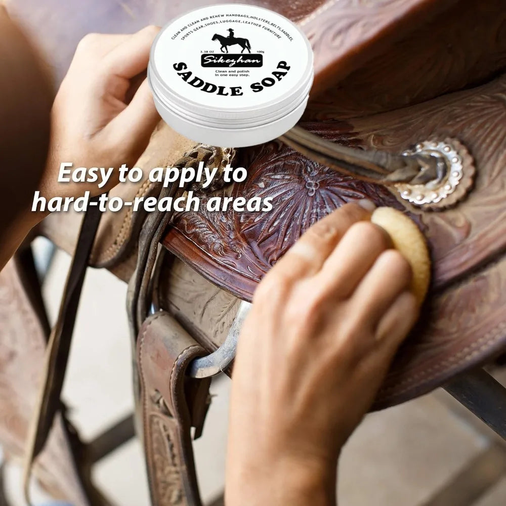 Premium Leather Saddle Cream Revitalize & Restore Deep Conditioning