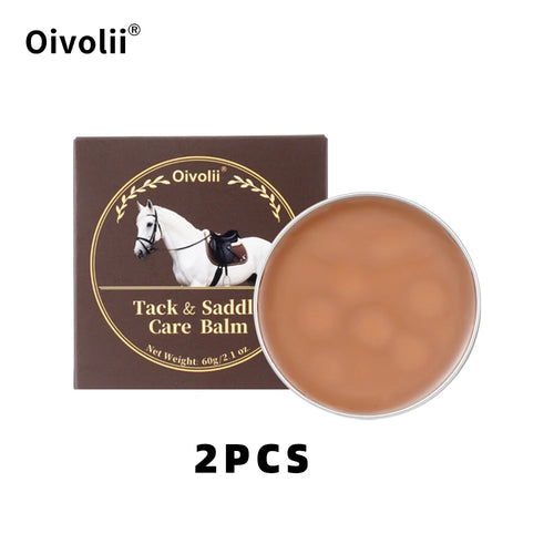 Tack And Saddle Care Balm Premium Leather Deep Conditioning Waterproof