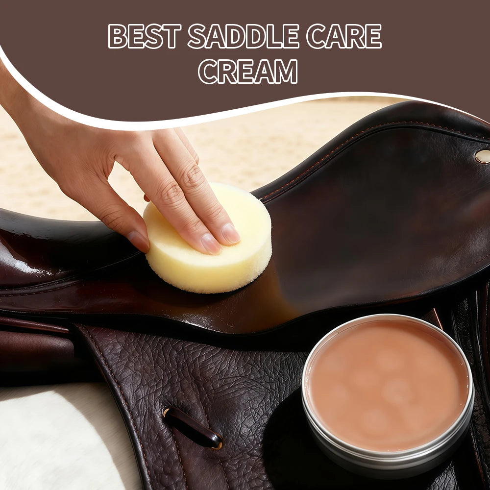 Tack And Saddle Care Balm Premium Leather Deep Conditioning Waterproof