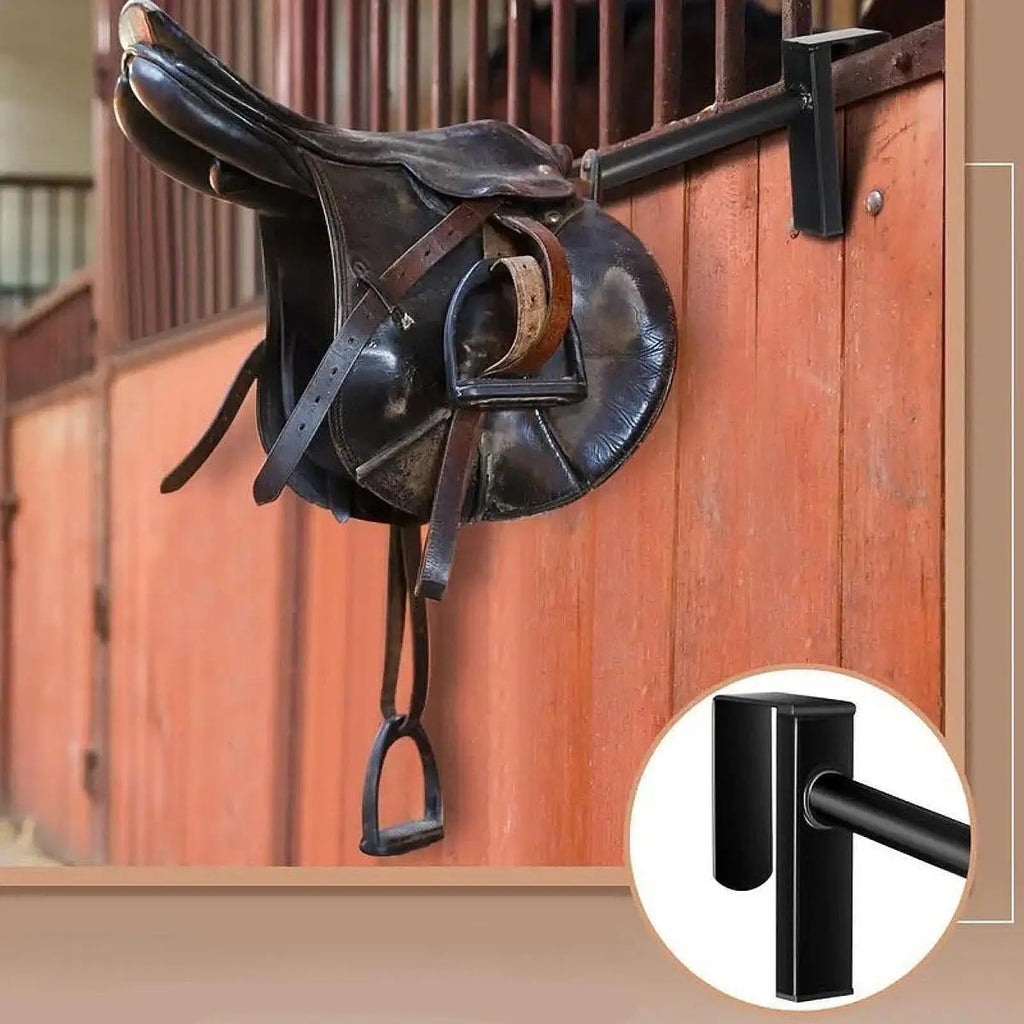 Horse Saddle Rack Stand Storage Accessory Removable Tack Room Display